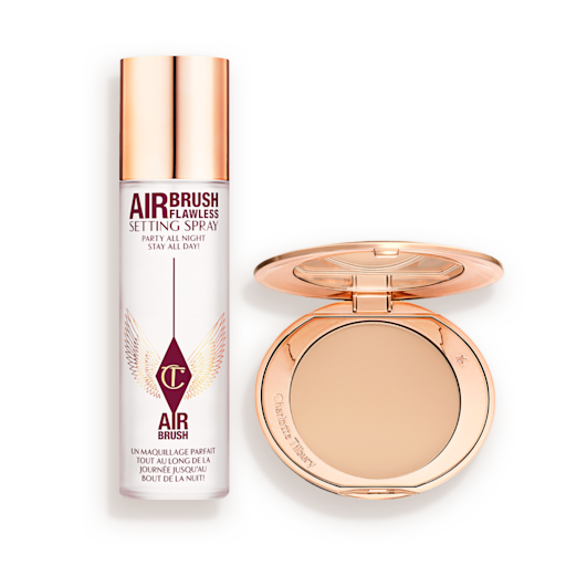 AIRBRUSH FLAWLESS FINISH & SET DUO Teint-Set