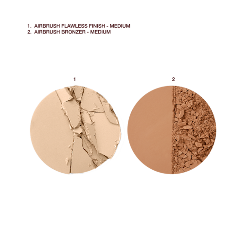 Airbrush Flawless PERFECT & BRONZE DUO Gesichts-Set