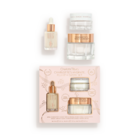 CHARLOTTE'S HYDRATE PLUMP & GLOW SET Hautpflege-Set