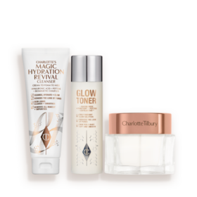 CHARLOTTE’S MAGIC CLEANSE, TONE & GLOW SET Hautpflege-Set