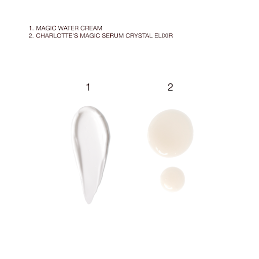 CHARLOTTES MAGIC SERUM & WATER CREAM DUO HAUTPFLEGE-SET