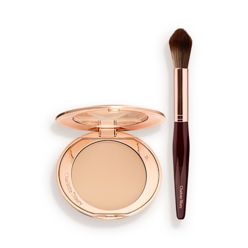 FLAWLESS FINISH Puder- & PINSEL-SET