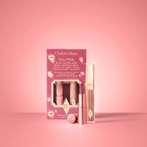 GLOSS & LIPPENSTIFT-DUO 90s PINK