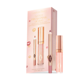 GLOSSY LIP DUO FRESH PINK