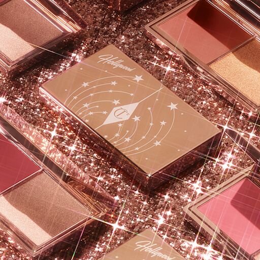 HOLLYWOOD BLUSH & GLOW GLIDE PALETTE TAN TO DEEP
