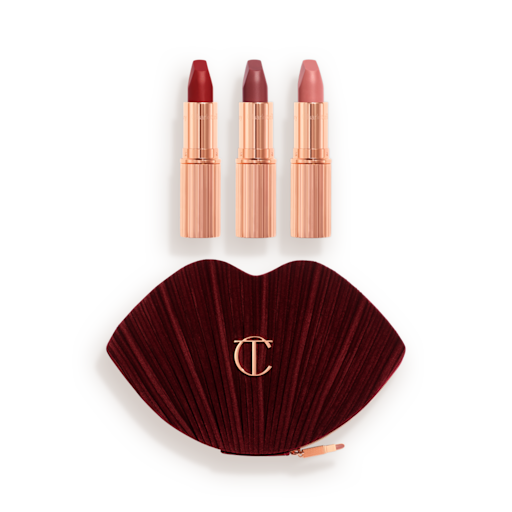 Hot Lips BAG MAKE-UP-TASCHE & LIPPEN-SET
