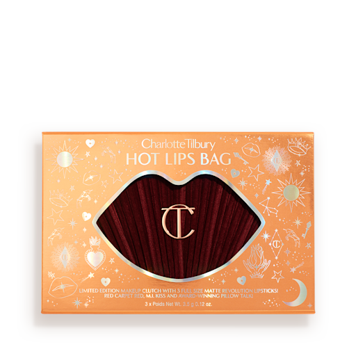 Hot Lips BAG MAKE-UP-TASCHE & LIPPEN-SET