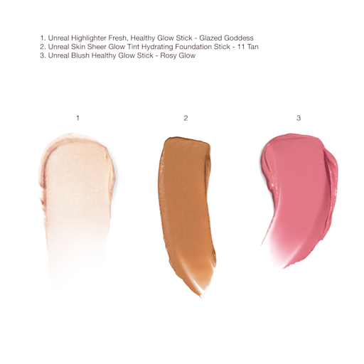 UNREAL SUMMER GLOW TRIO Gesichts-Set